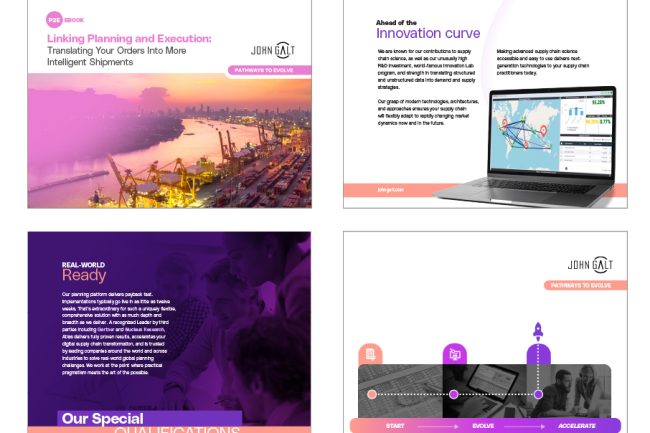 Pages from an Ebook design